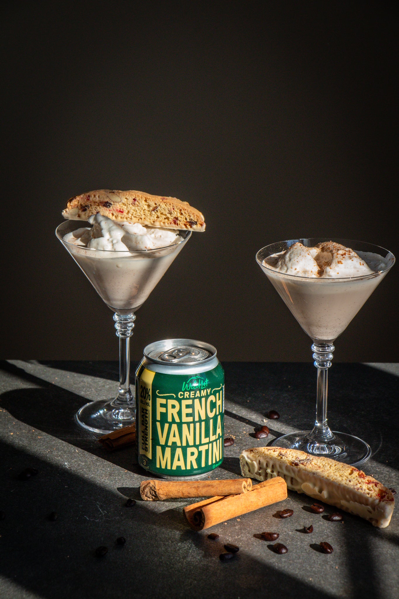 *Bar Strength* Creamy French Vanilla Martini (20% ABV, Each Can Serves 3)