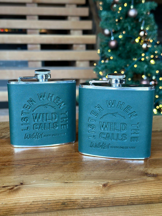 Leather Flask - 6oz