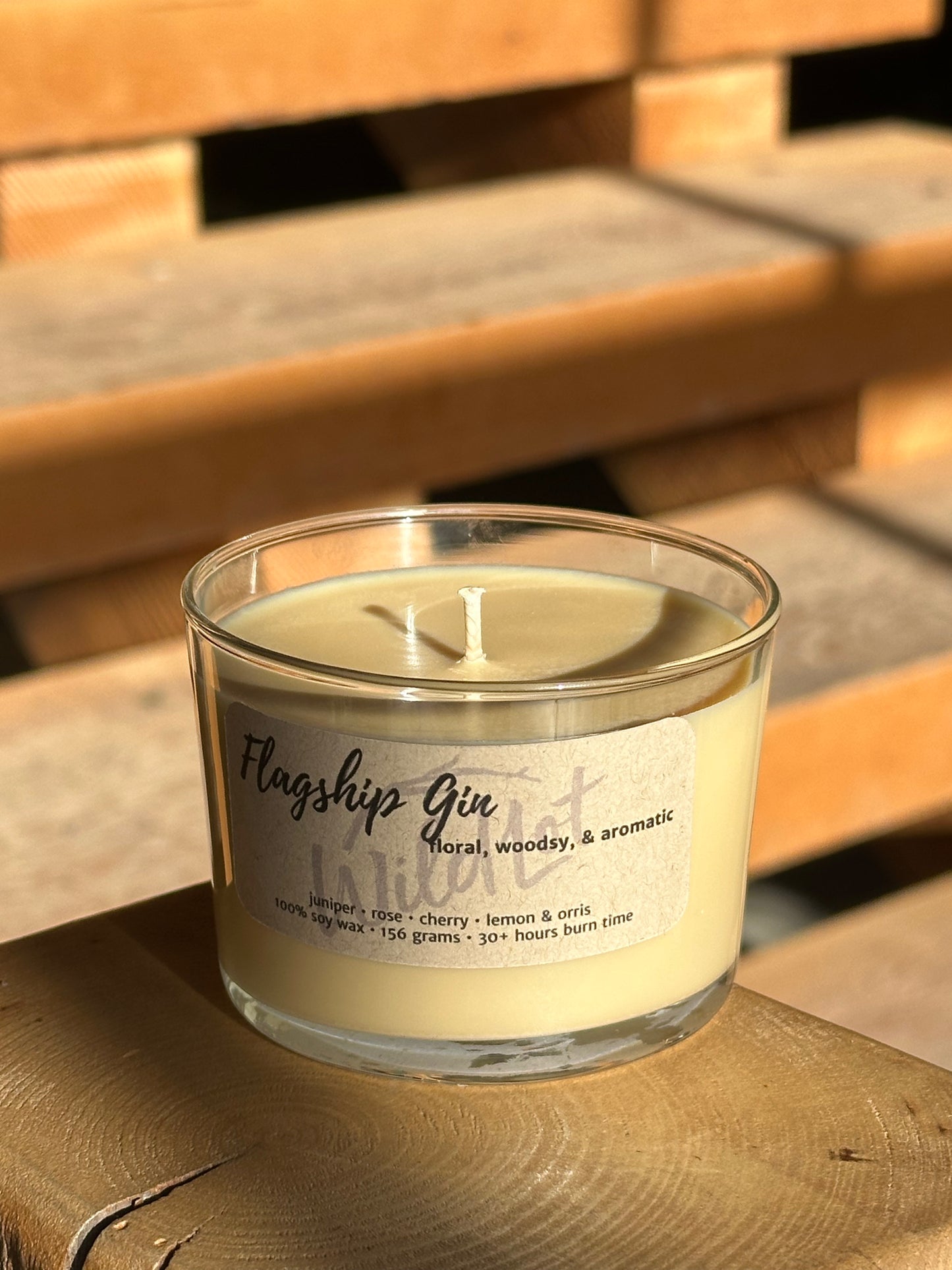 Gin Scented Soy Candle
