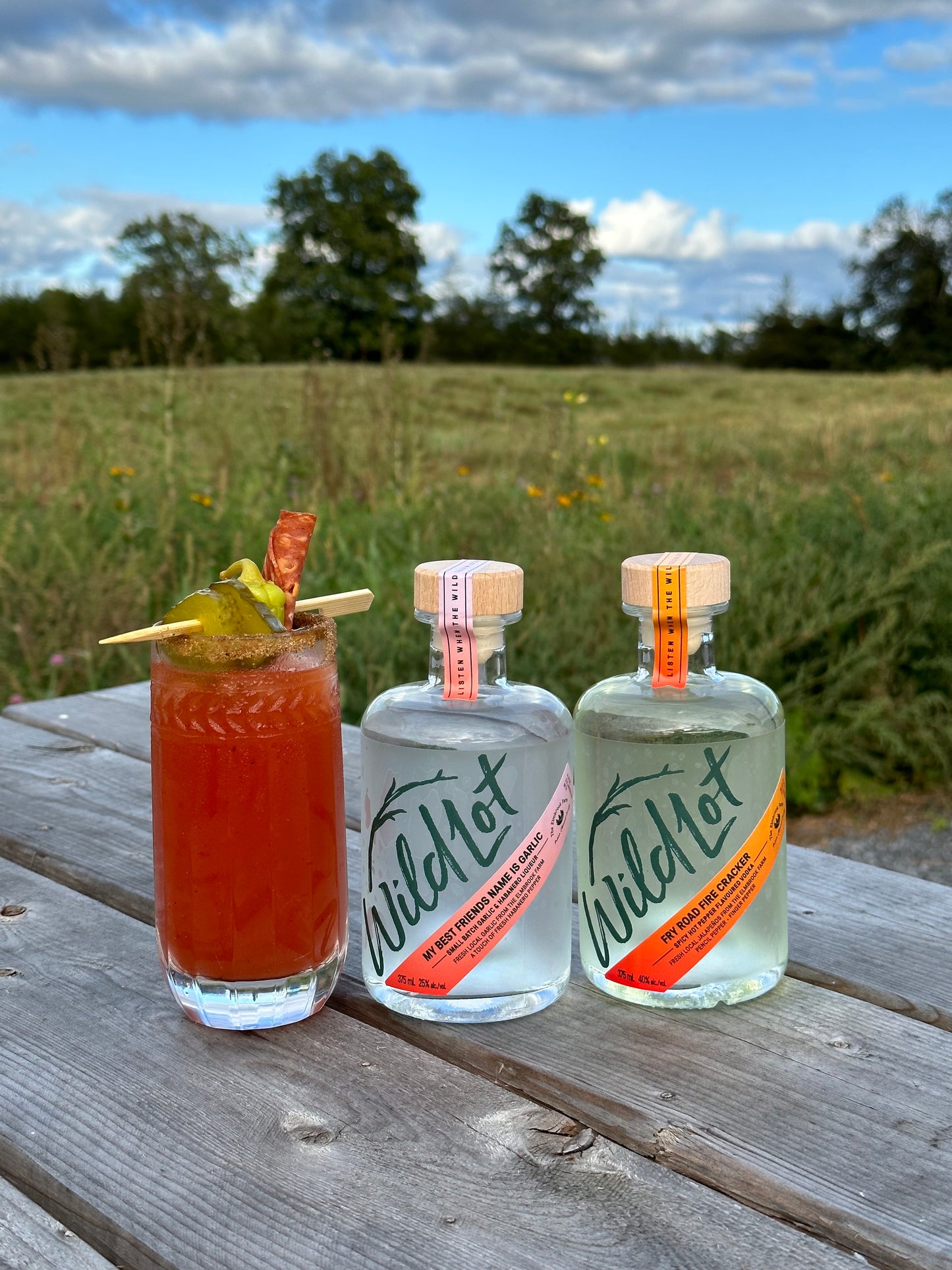 Wild Lot Small Batch Garlic & Habanero Liqueur