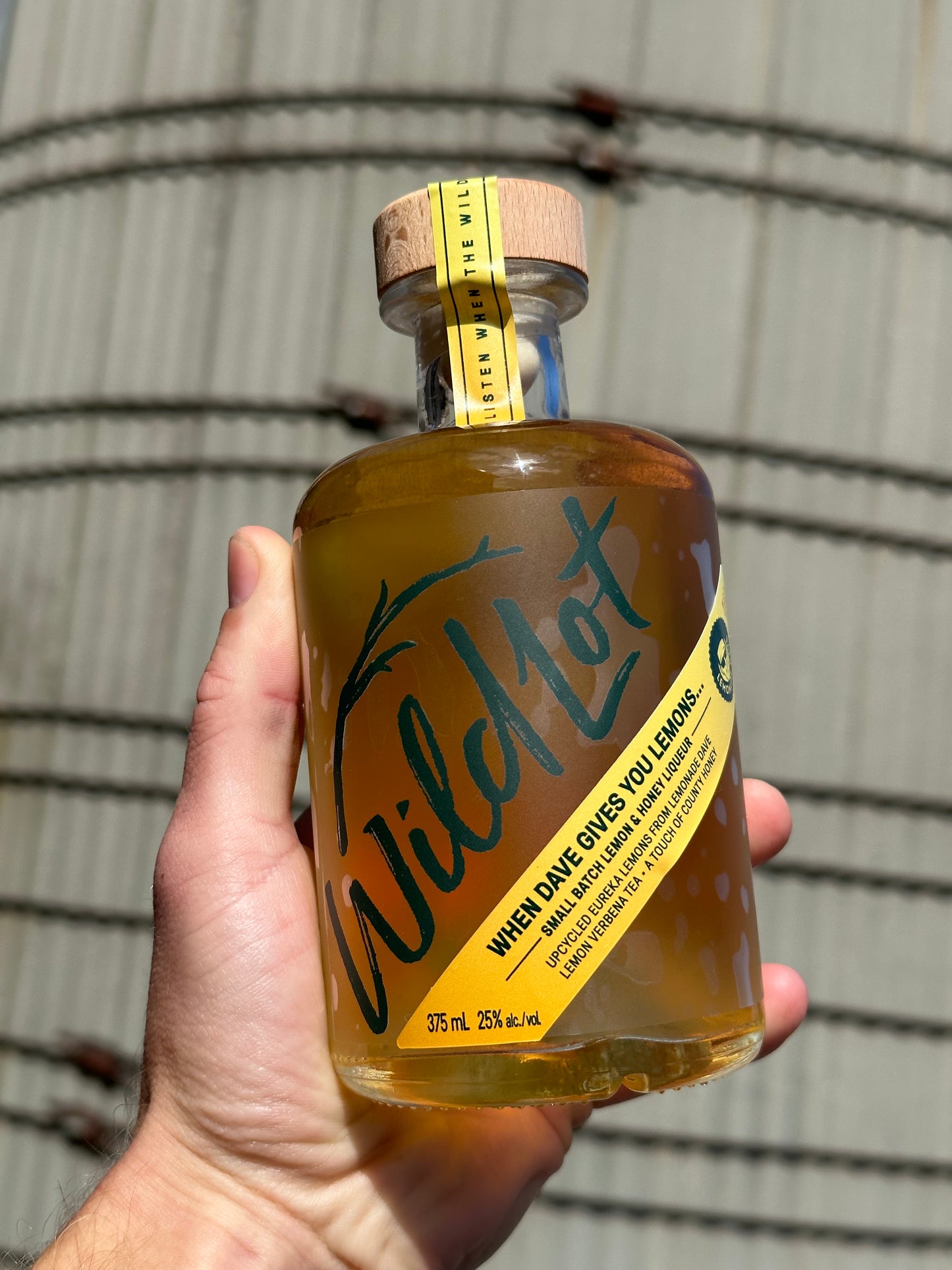 Small Batch Lemon & Honey Liqueur