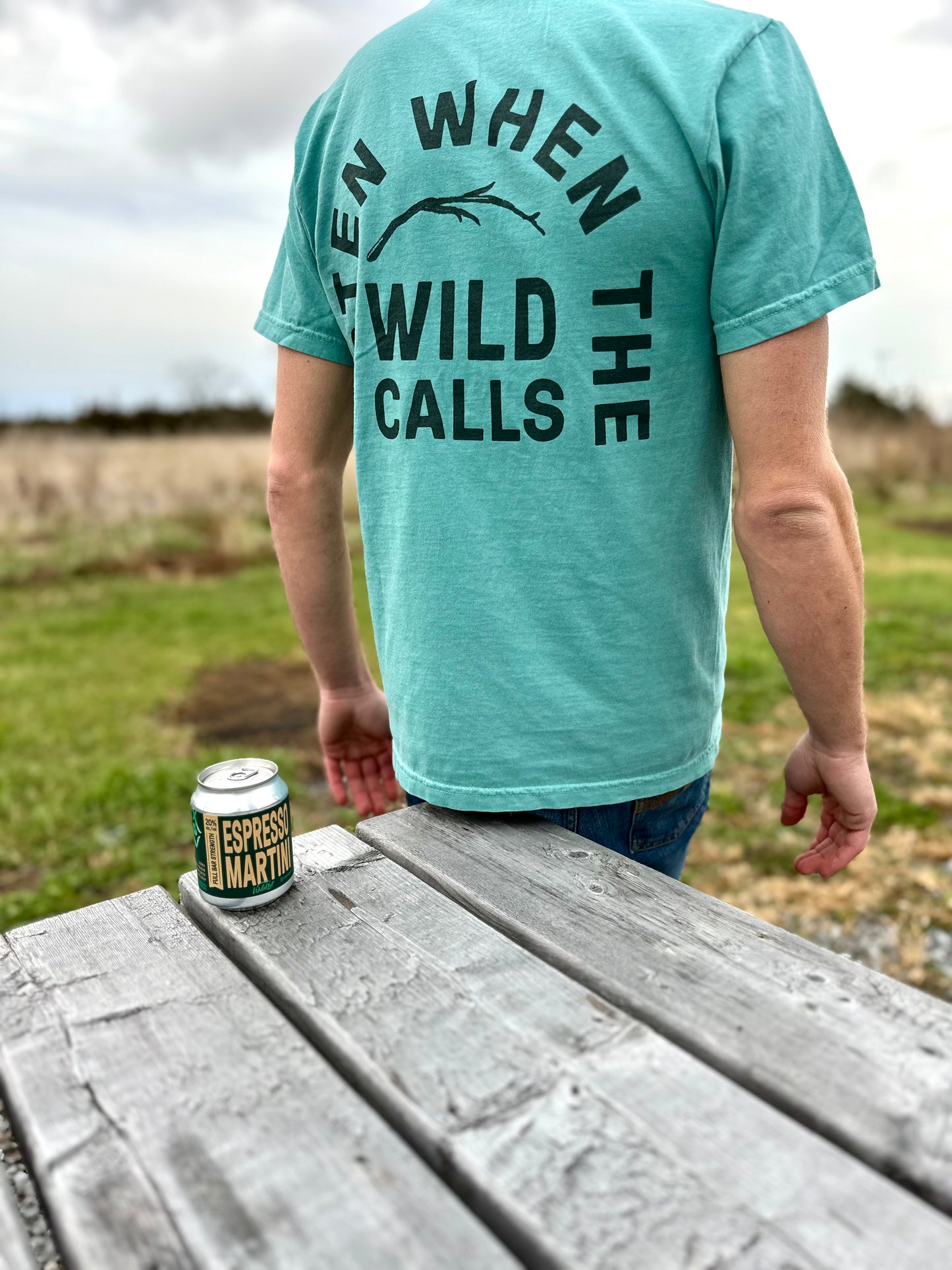 T-Shirt (Wild Lot Stubby Can)