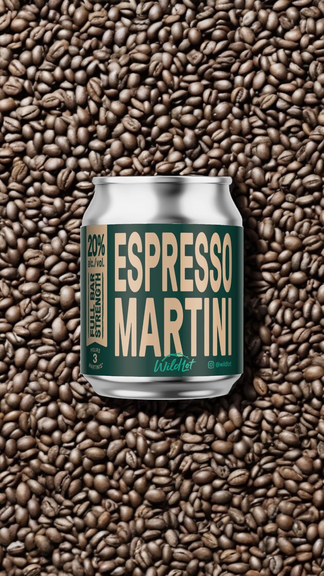 *Bar Strength* Espresso Martini (20% ABV, Each Can Serves 3)