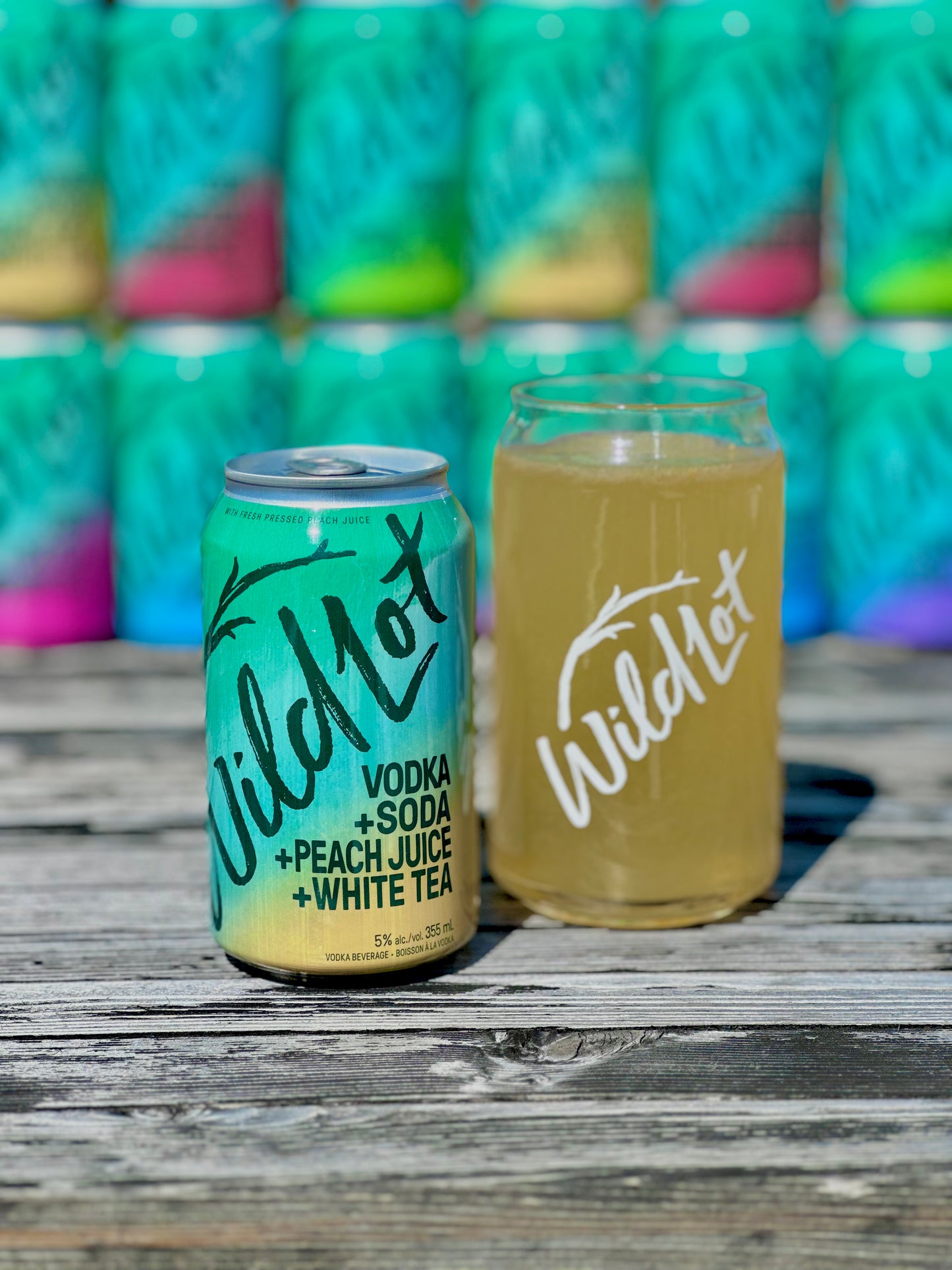Vodka + Soda + Peach Juice + White Tea (6 Pack Cans)