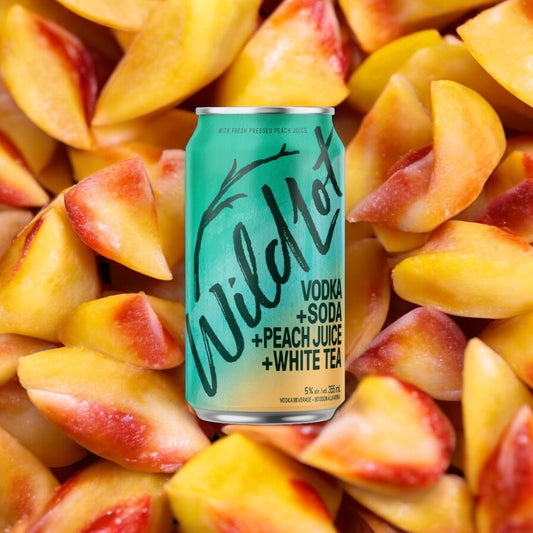 Vodka + Soda + Peach Juice + White Tea (6 Pack Cans)