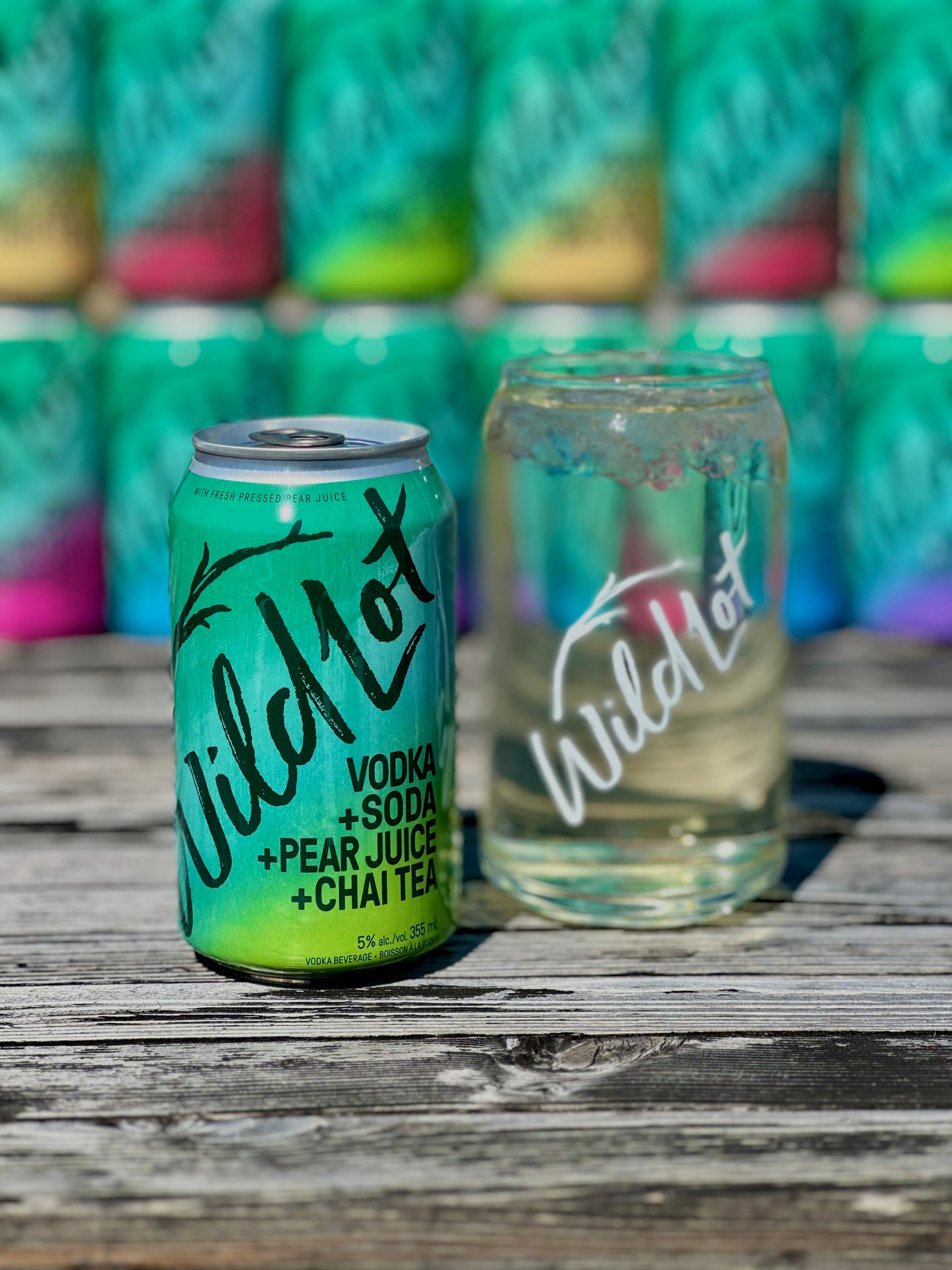 Vodka + Soda + Pear Juice + Chai Tea (6 Pack Cans)