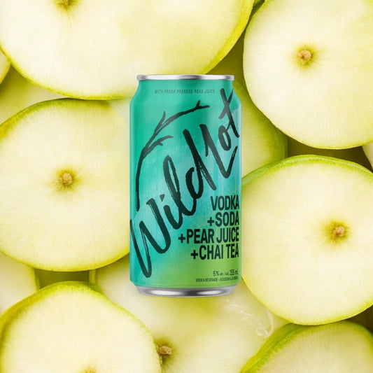 Vodka + Soda + Pear Juice + Chai Tea (6 Pack Cans)