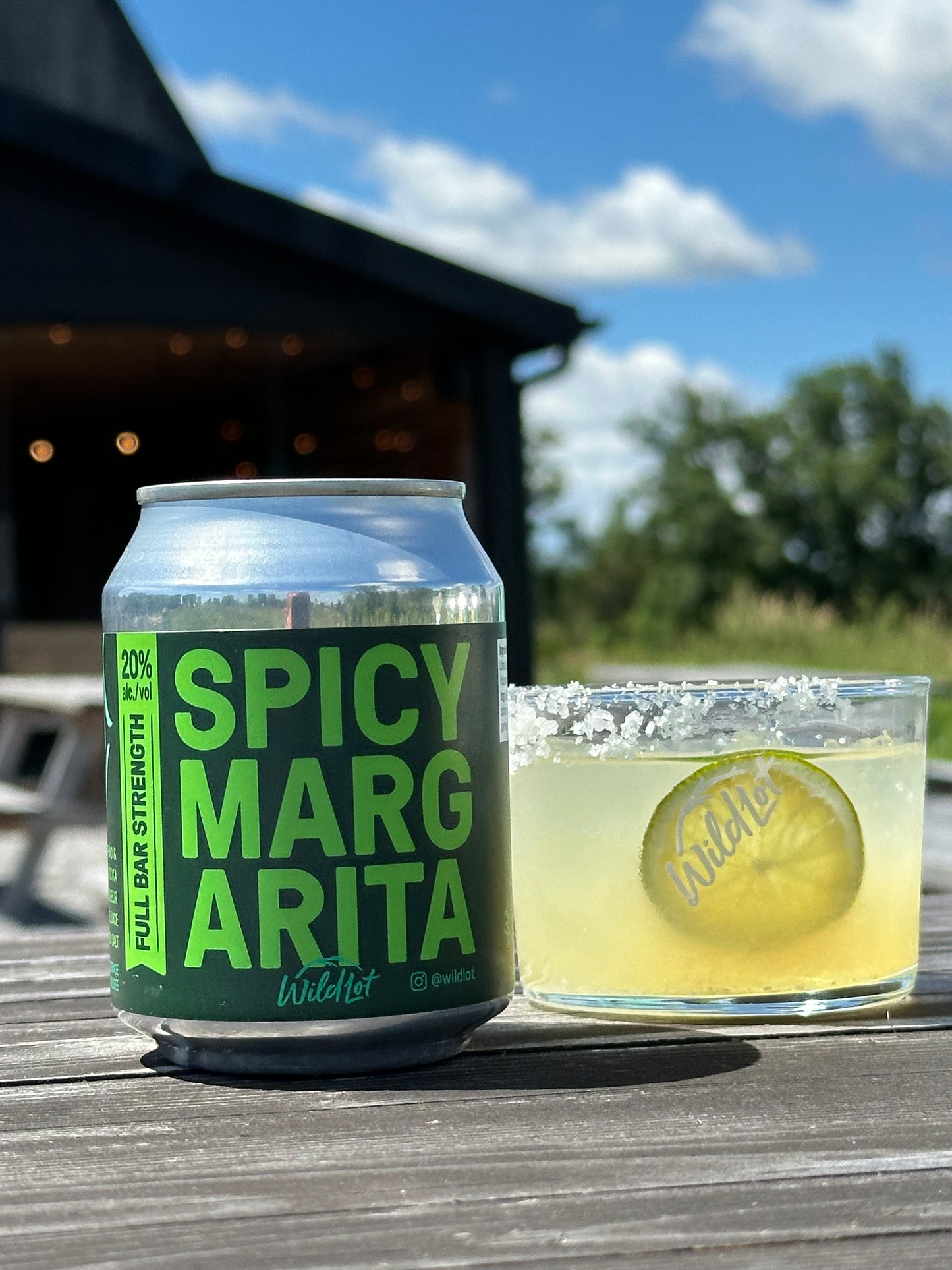 Stubby Can - Spicy Margarita (20% ABV, 8oz, 3 Perfect Pours)