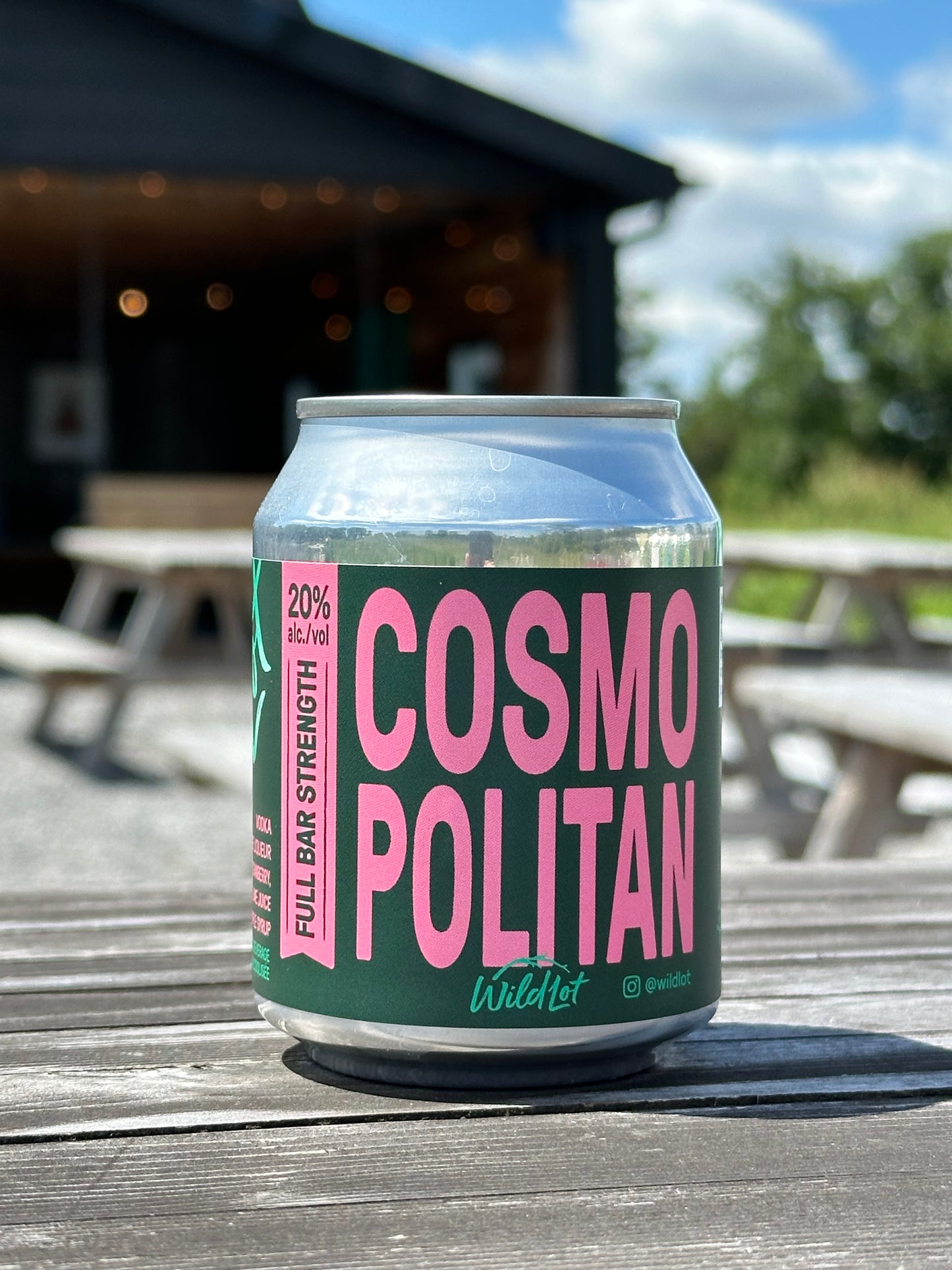 Stubby Can - Cosmopolitan (20% ABV, 8oz, 3 Perfect Pours)