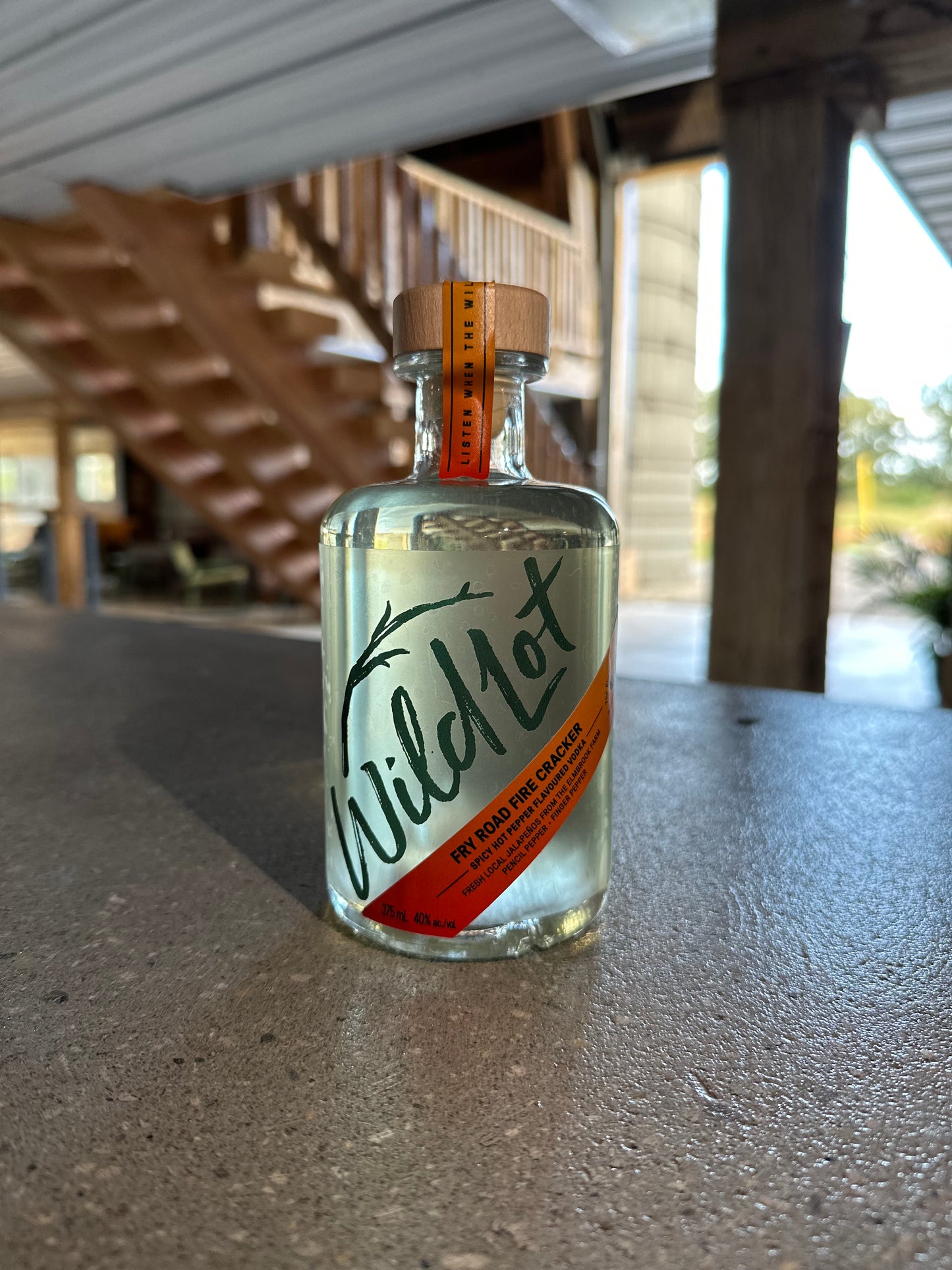 Wild Lot Small Batch Spicy Hot Pepper Vodka