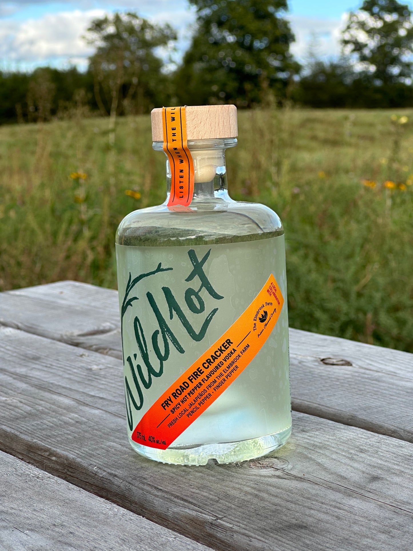 Wild Lot Small Batch Spicy Hot Pepper Vodka