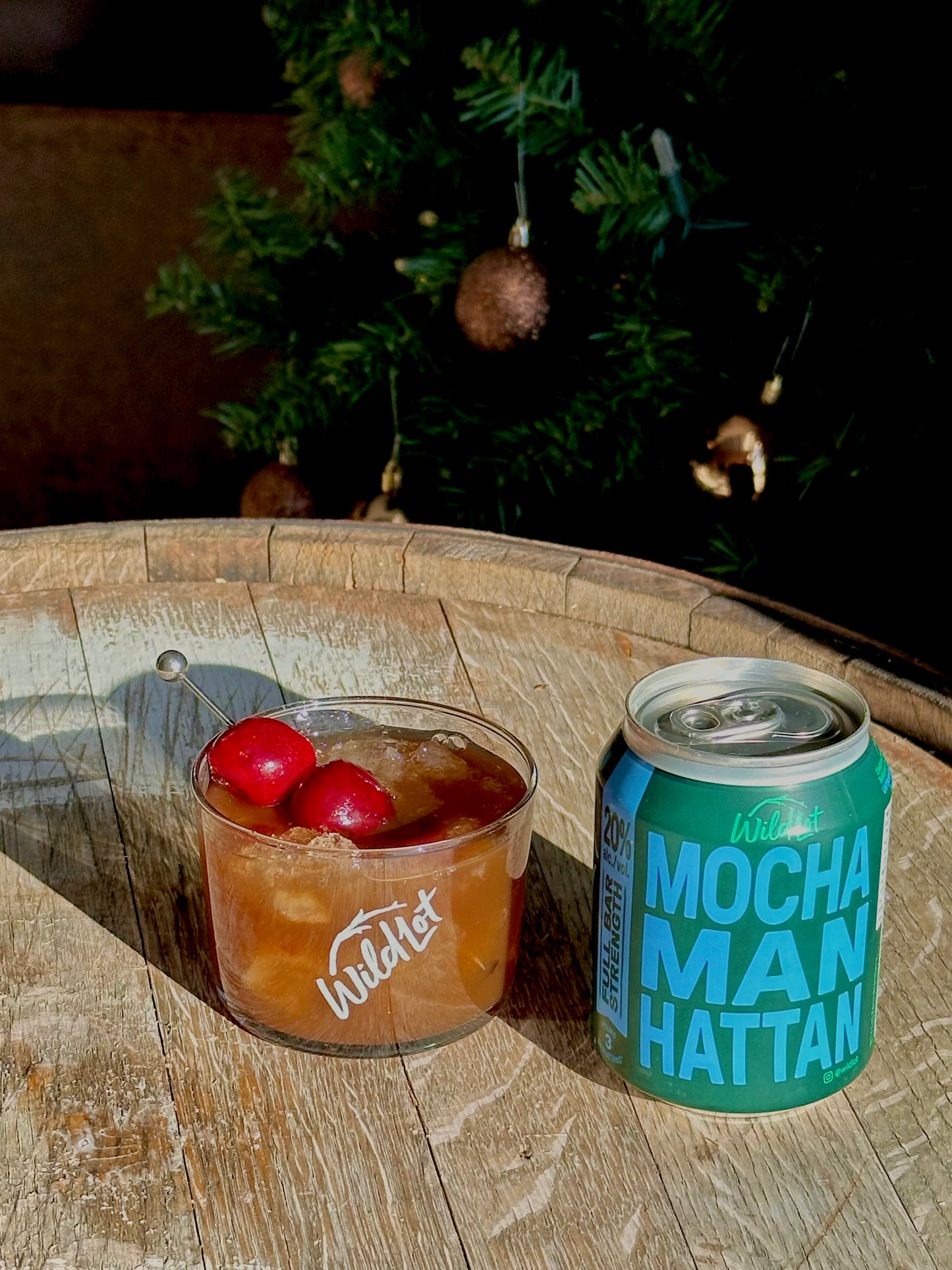 *Bar Strength* Mocha Manhattan Cocktail (20% ABV, Each Can Serves 3)