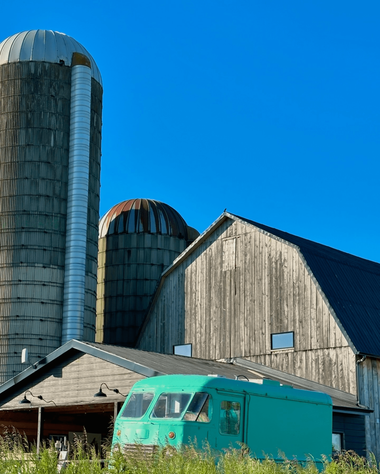 Exterior view of Distillery Barn