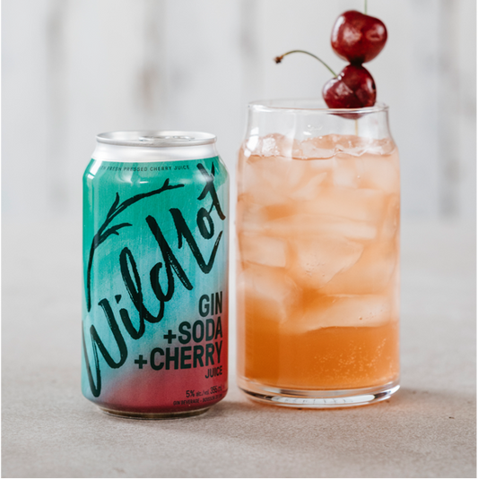 Gin + Soda + Cherry Juice (6 Pack Cans)
