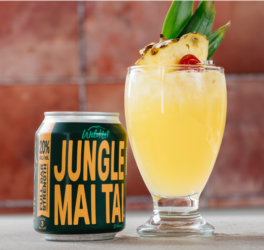 *Bar Strength* Jungle Mai Tai Cocktail (20% ABV, Each Can Serves 3)