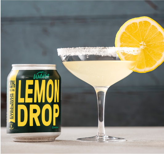 *Bar Strength* Lemondrop Martini (20% ABV, Each Can Serves 3)