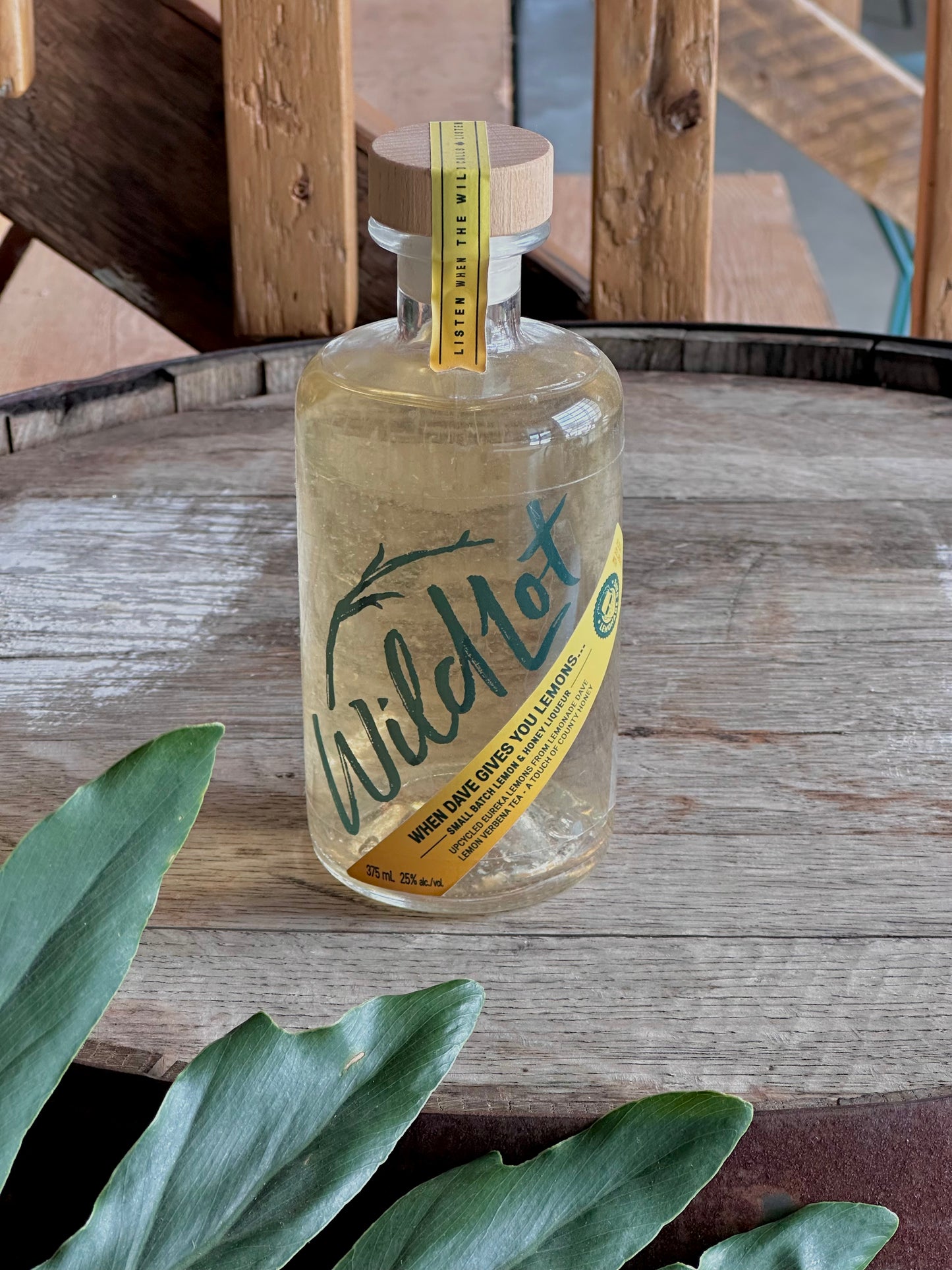 Small Batch Lemon & Honey Liqueur